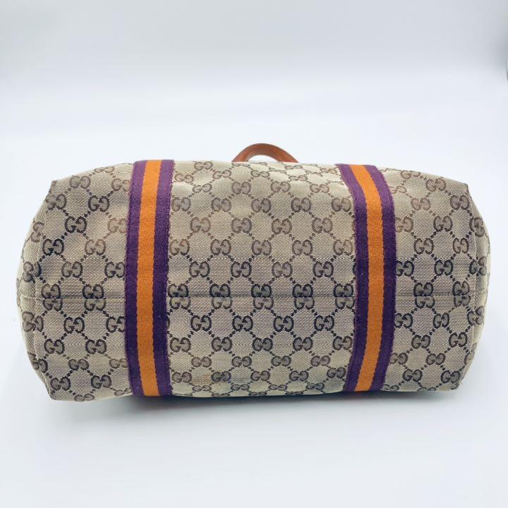 GUCCI グッチ トートバッグ ハンド シェリーライン GG柄 ロゴ 肩掛け可