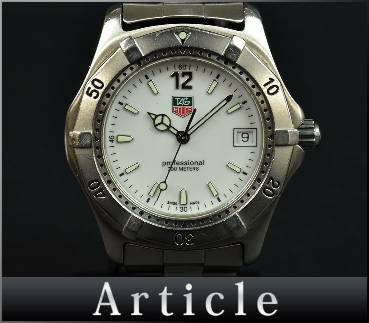 120394□動作確認済 TAG Heuer タグホイヤー プロフェッショナル200