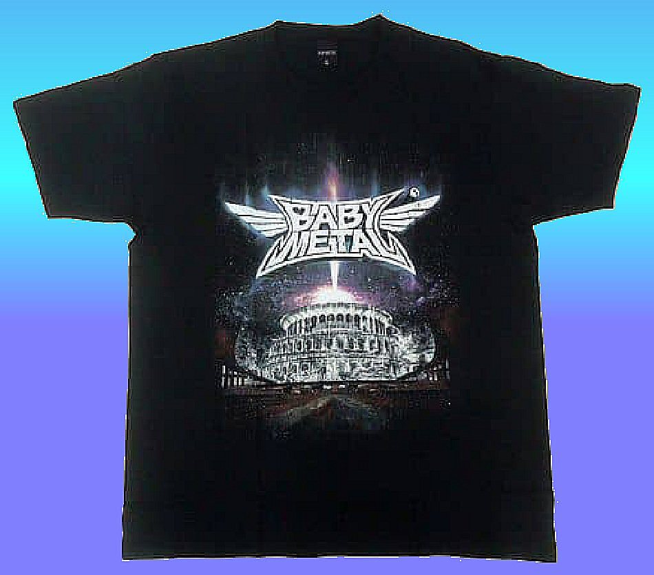 YT13/ baby metaBABYMETAL THE FORUM MEMORIAL LV ver. TEE T-shirt L size 