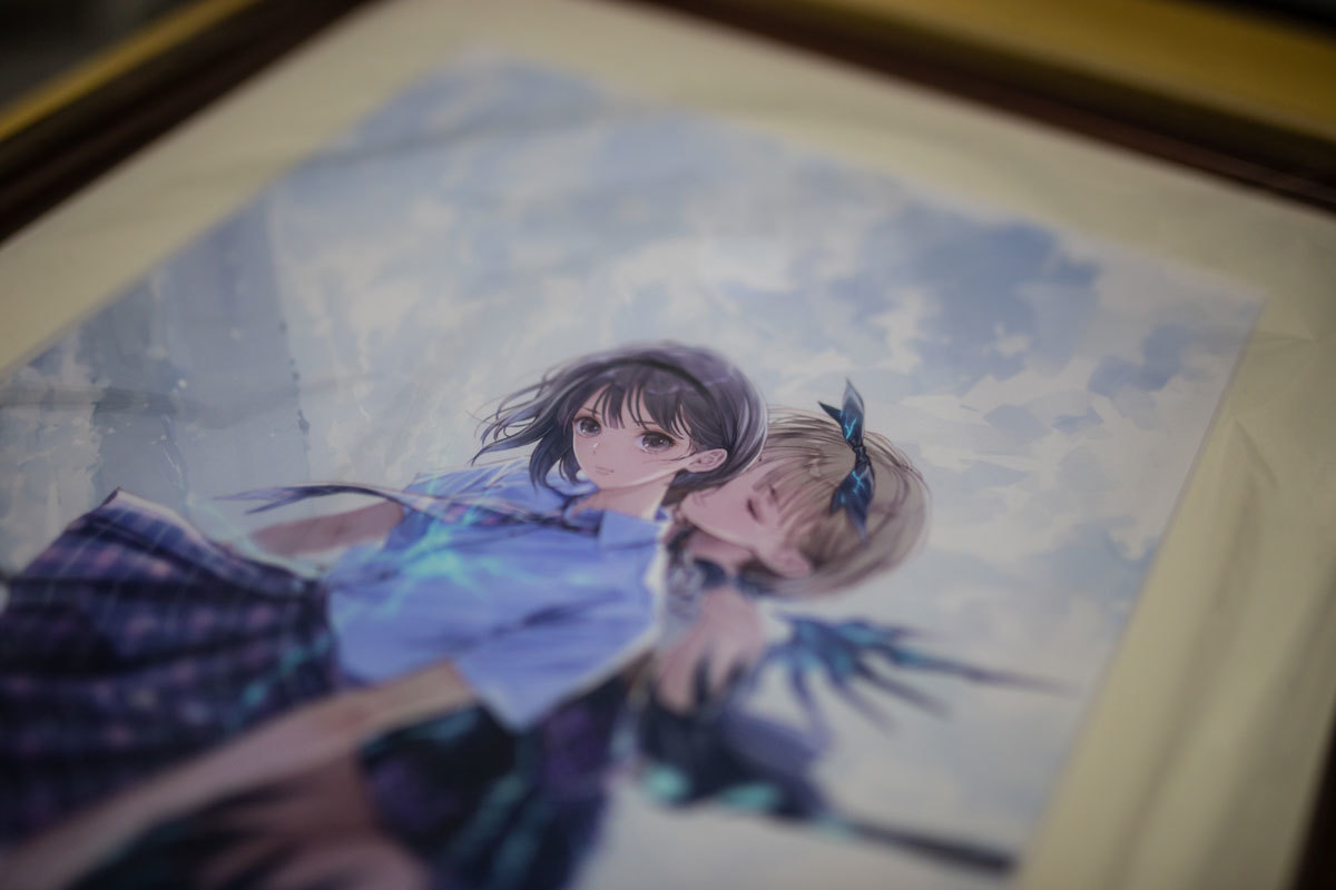 blue reflection tie 複製原画 | monsterdog.com.br