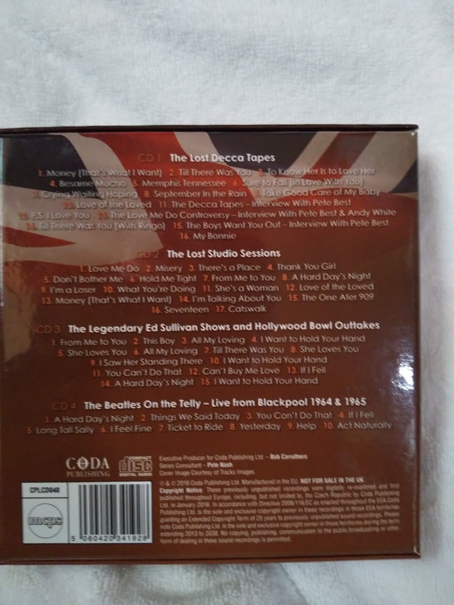 THE BEATLES　CD４枚組ボックス