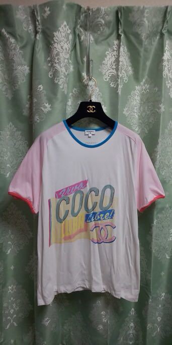 シャネル CHANEL キューバ コレクション ロゴ Tシャツ カットソー ココ