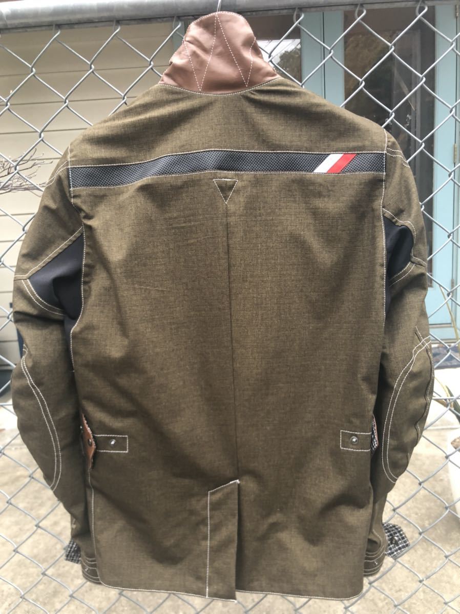 美品 クシタニ Kushitani K-2317 SWANK JACKET オリーブ サイズ L 春夏
