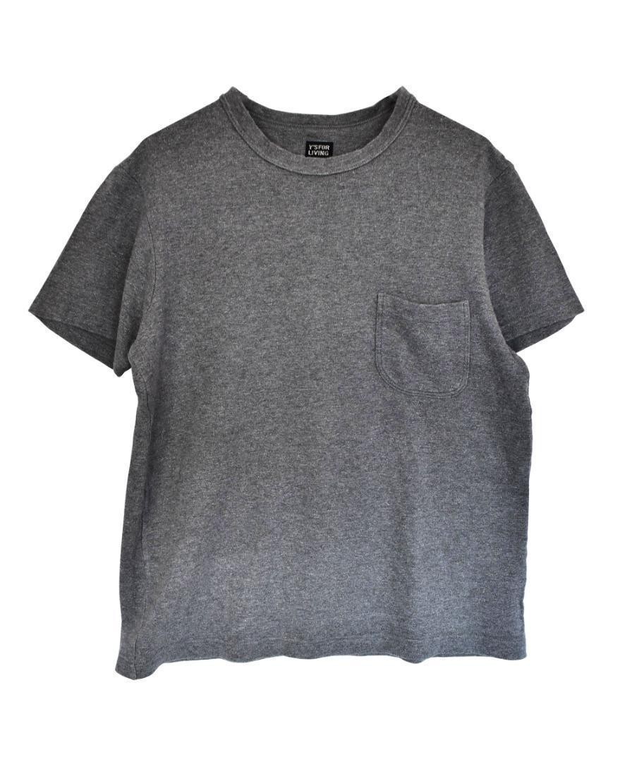 Yohji Yamamoto  карман  футболка  19148 - 0212