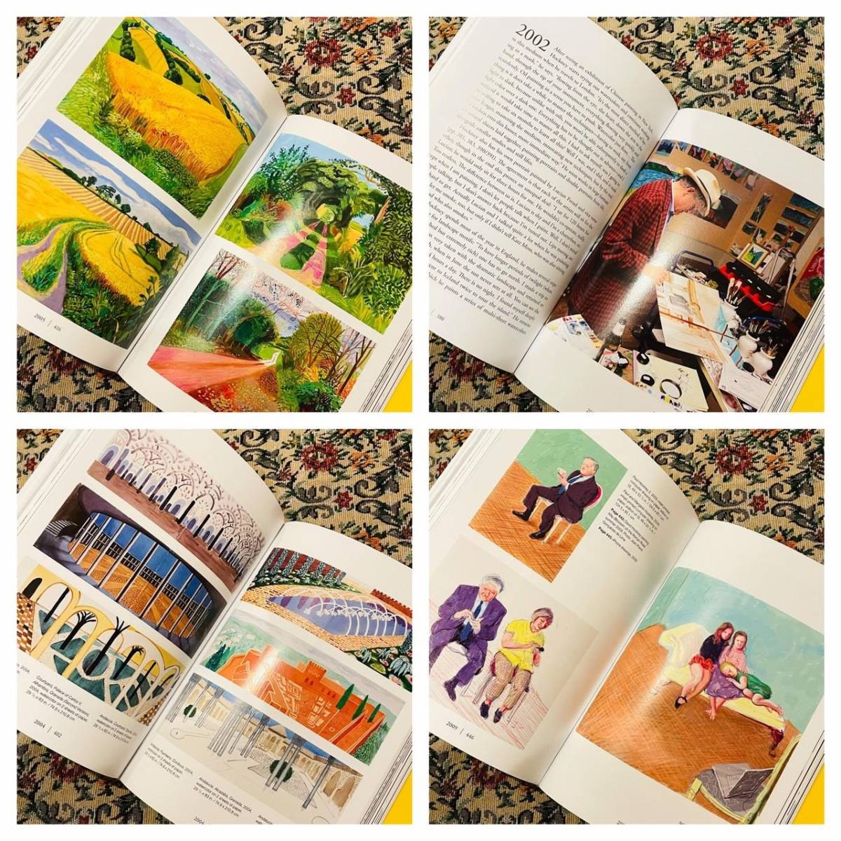 デヴィッドホックニー写真集 洋書