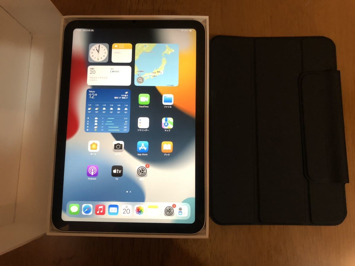 送料無料」 iPad mini 6 wifi 64gb カバー 付 第6世代