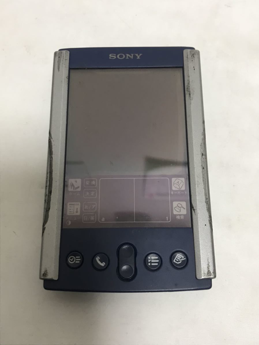 SONY ソニー PEG-S500C 充電器なし 動作未確認 PDA ジャンク 1181d0400_画像1