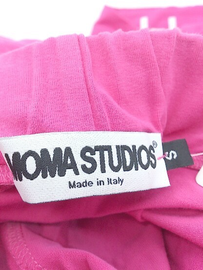 ◇ MOMA studios モマ イタリア製 サルエル パンツ サイズS ピンク レディース_画像6