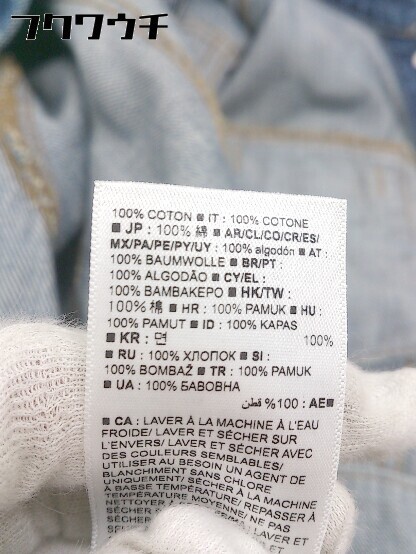 ◇ GAP ギャップ 長袖 デニム ジャケット Gジャン サイズS インディゴ レディース_画像6