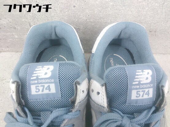 ◇ New Balance ニューバランス WL574SBG スニーカー シューズ サイズ25cm ブルー系 メンズ_画像9