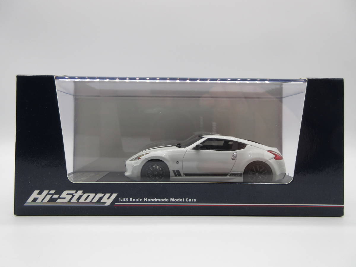 1/43 ハイストーリー　日産 フェアレディZ Z34 ヘリテージエディション 2018　ミニカー　ブリリアントホワイトパール