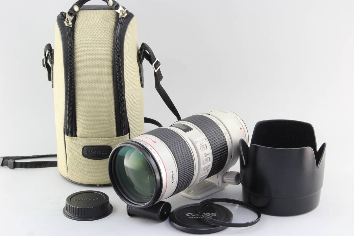B+ (並品) Canon キャノン EF 70-200mm F2.8 L IS USM 初期不良返品無料 領収書発行可能 キヤノン