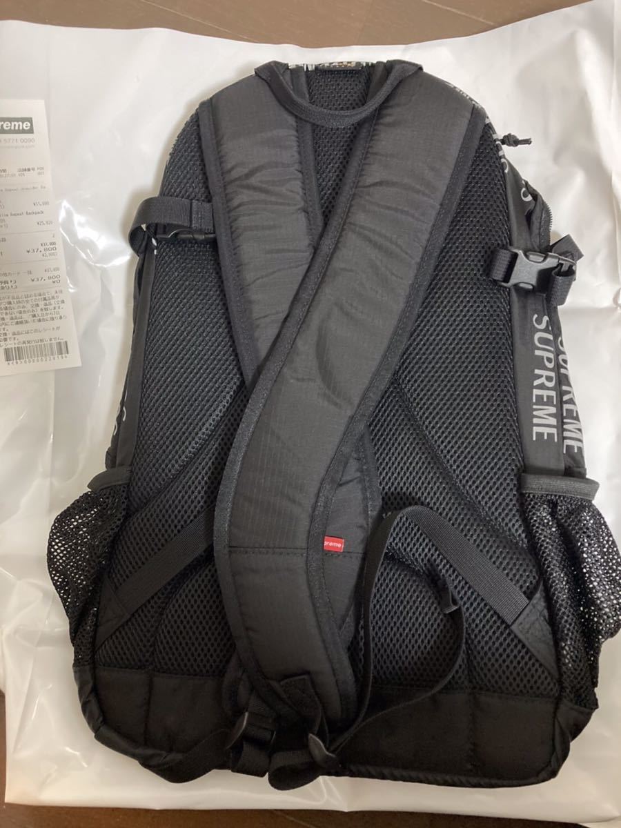 新品 SUPREME シュプリーム 16AW 3M Reflective Repeat Backpack