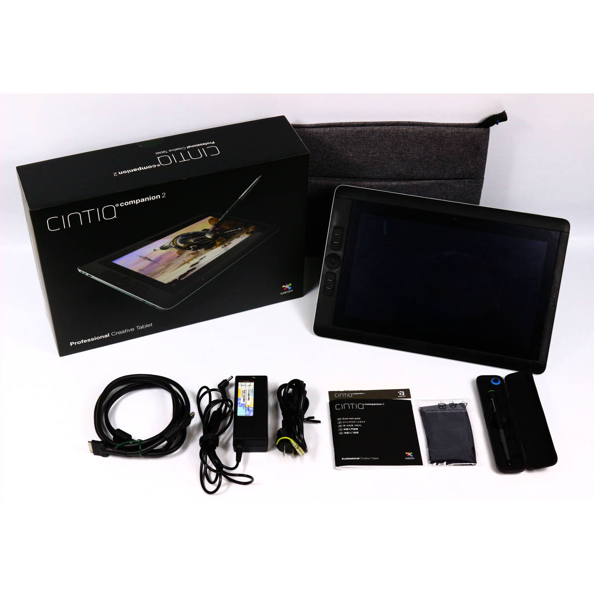 ワコム ペンタブレット Cintiq Companion2 256GB SSD DTH-W1310M/K0 core i7_画像1