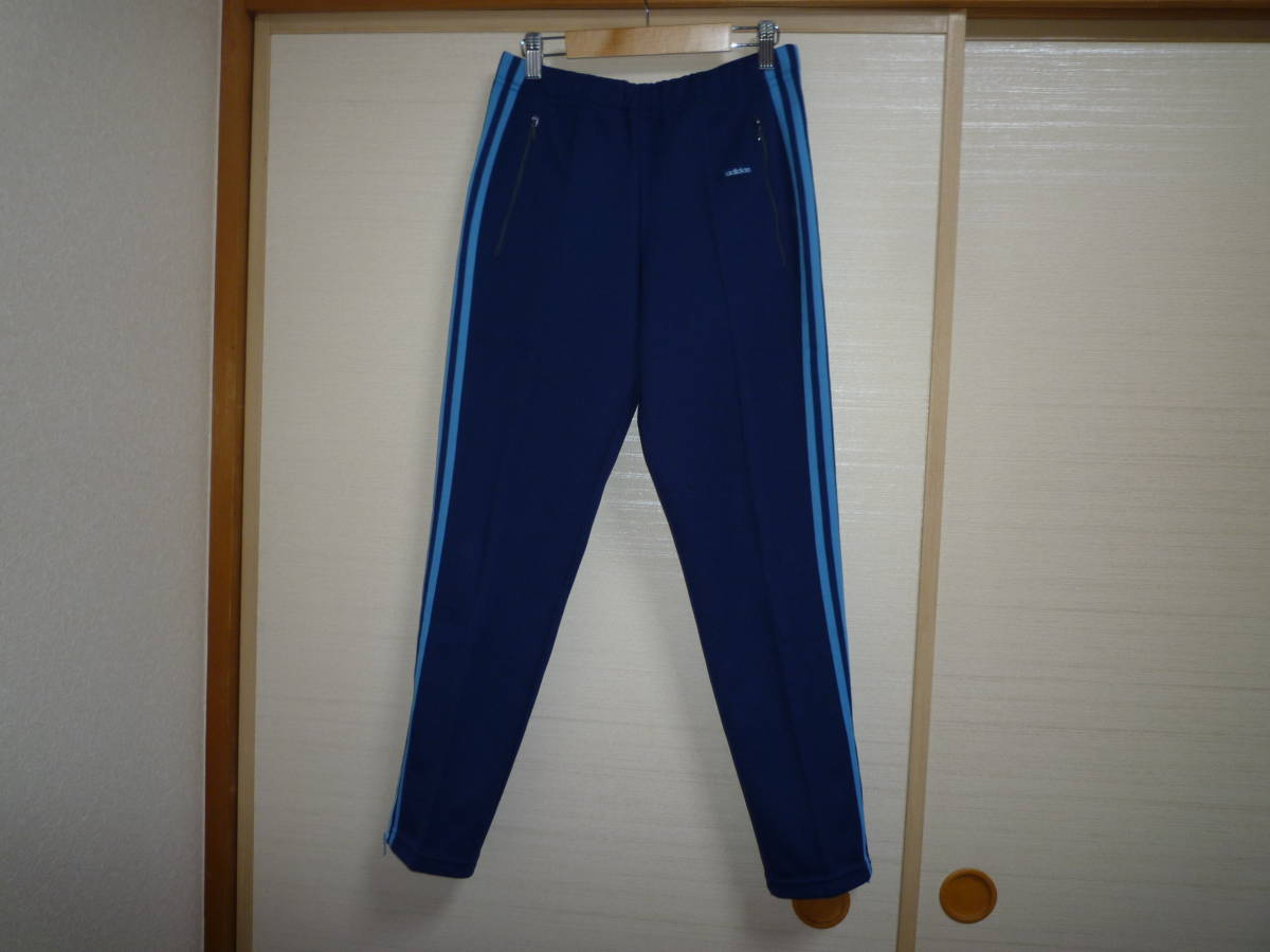 中華のおせち贈り物 アディダス デサント サイズ3号 紺×水色 80's