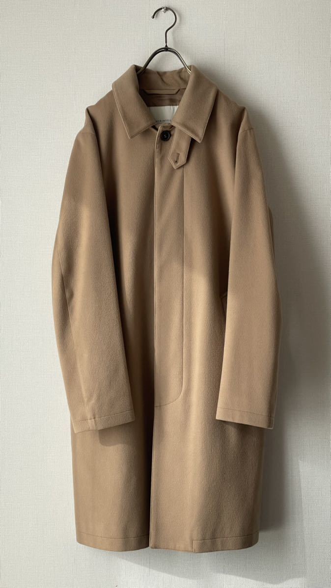 美品!MACKINTOSH「DUNKELD」ロロピアーナストームシステム 40 キャメル