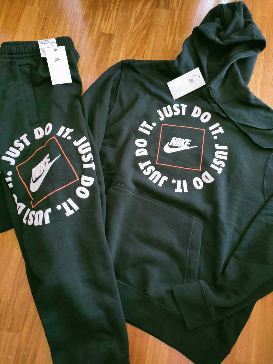 激レア】NIKE ナイキ ゴツナイキ スウェット XL グレー センターロゴ-