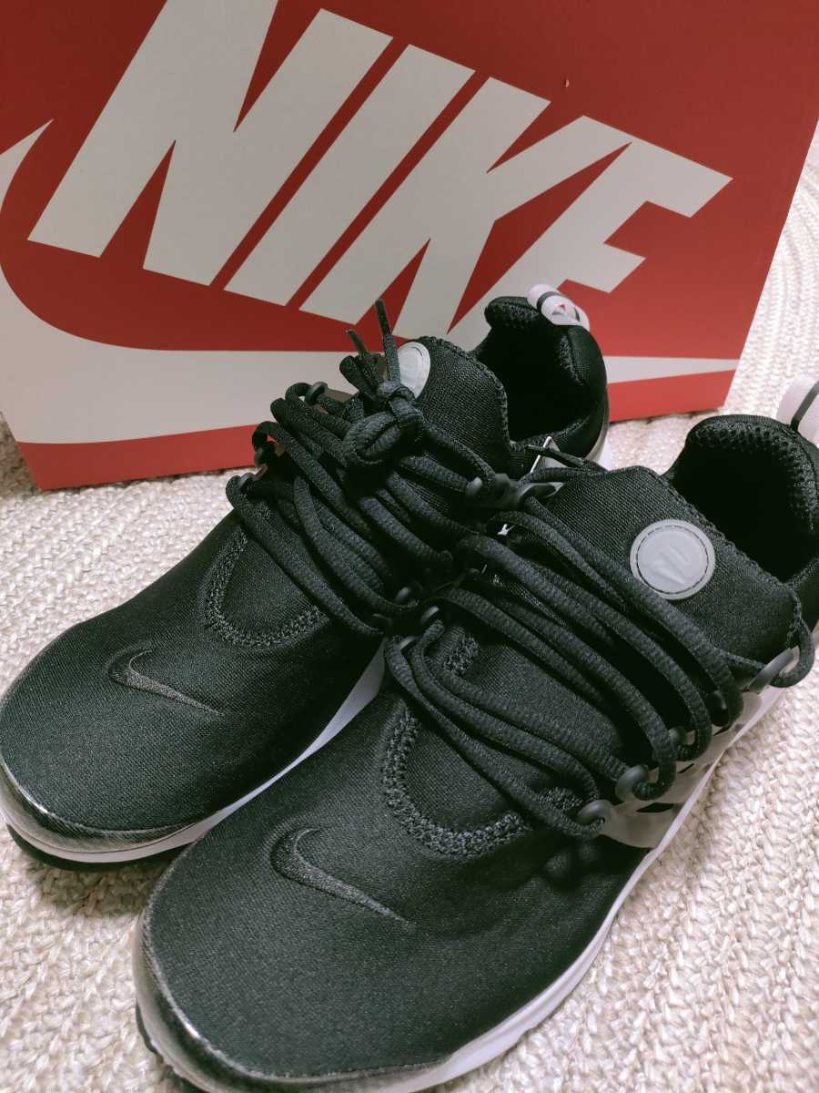 新品 定価15400 NIKE エアプレスト AIR PRESTO 28cm 黒 白 エア プレスト ブラック ホワイト 2021年製 復刻_画像4