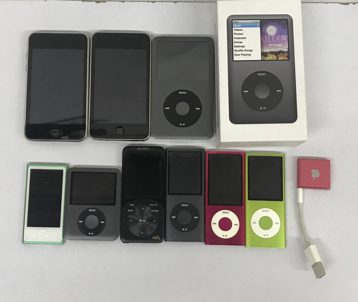 ジャンク iPod WALKMAN 11点 まとめ売り ※全て動作未確認・状態悪 ic