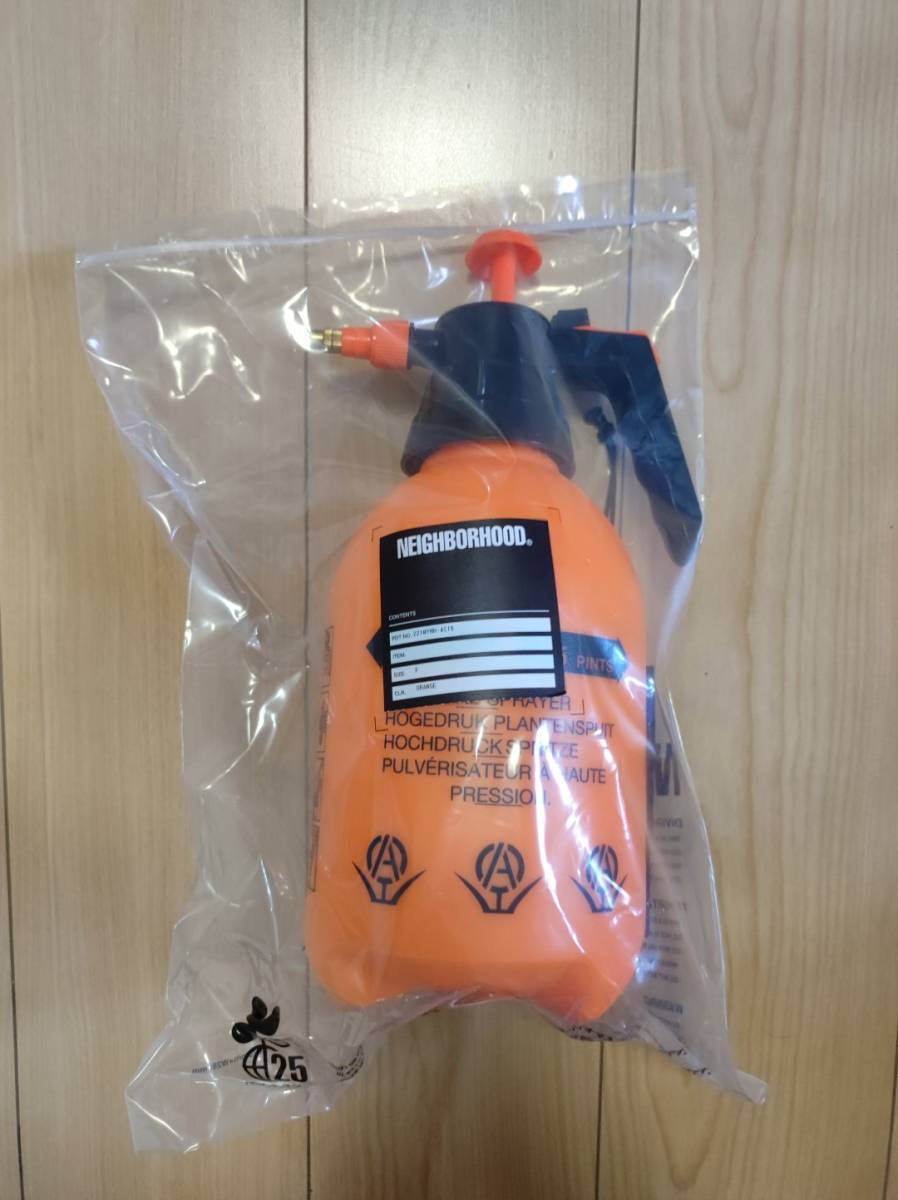 新品 正規 NEIGHBORHOOD SRL SPRINKLE / P-SPRAY OANGE 新品 正規 NEIGHBORHOOD SRL SPRINKLE / P-SPRAY OANGE