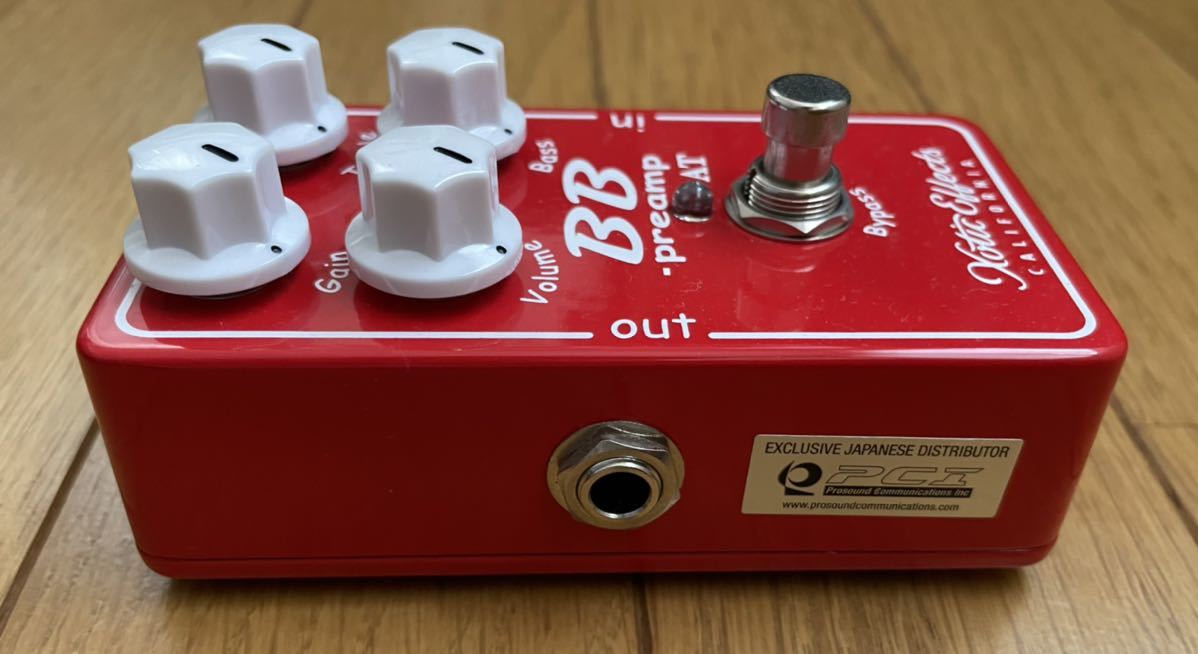 ほぼ未使用】XOTIC ( エキゾティック ) BBP-AT BB Preamp Andy ほぼ未使用】XOTIC ( エキゾティック ) BBP-AT BB Preamp Andy