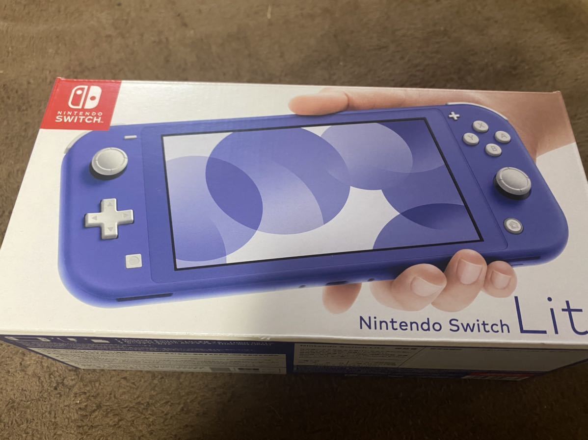 Nintendo Switch Lite ブルー 任天堂スイッチライト新品