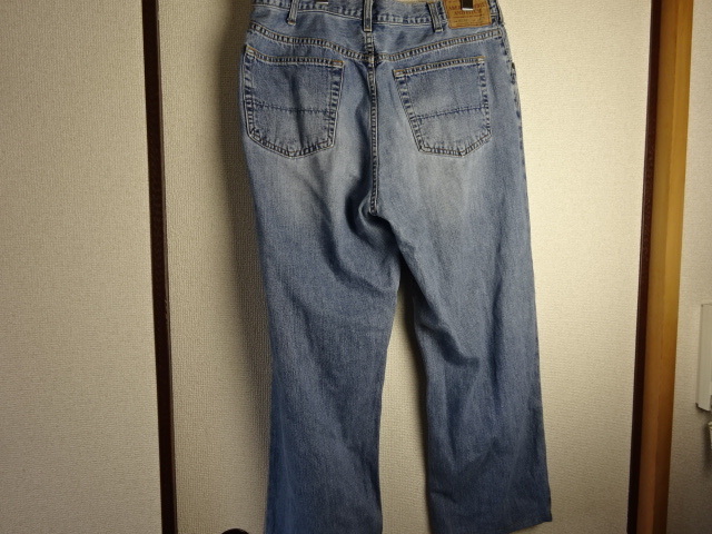 USA製☆Abercrombie&Fitch☆５ボタンフライLOW RISE☆デニムＰＡＮＴ☆USED美品♪Ｗ３４_画像4