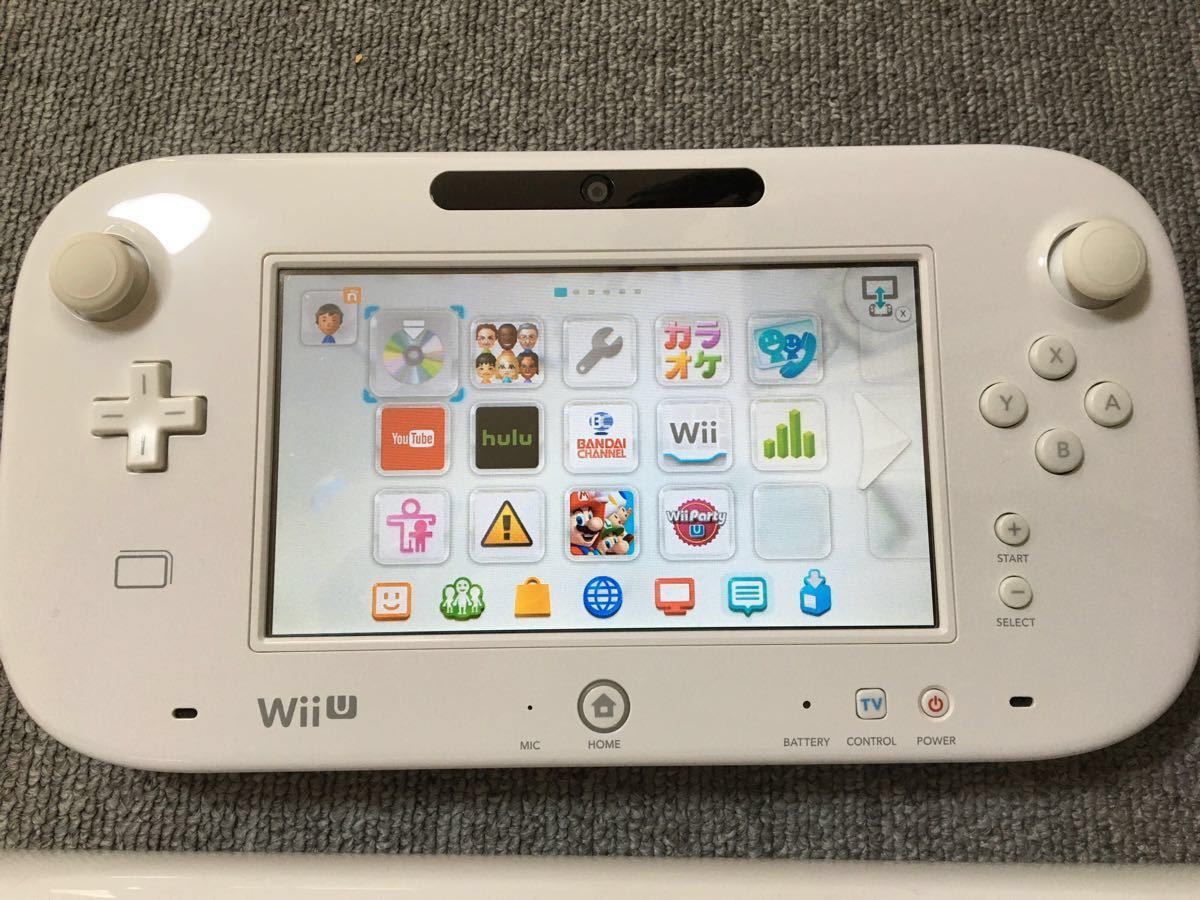 WiiU 本体 すぐに遊べるファミリープレミアムセット 32GB 欠品なし