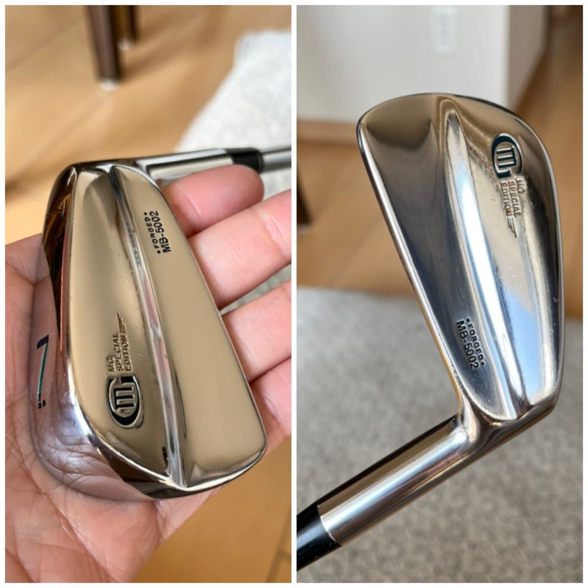 専用 三浦技研MB5002 マッスルバック 単品アイアン7番のみ DG S300 www