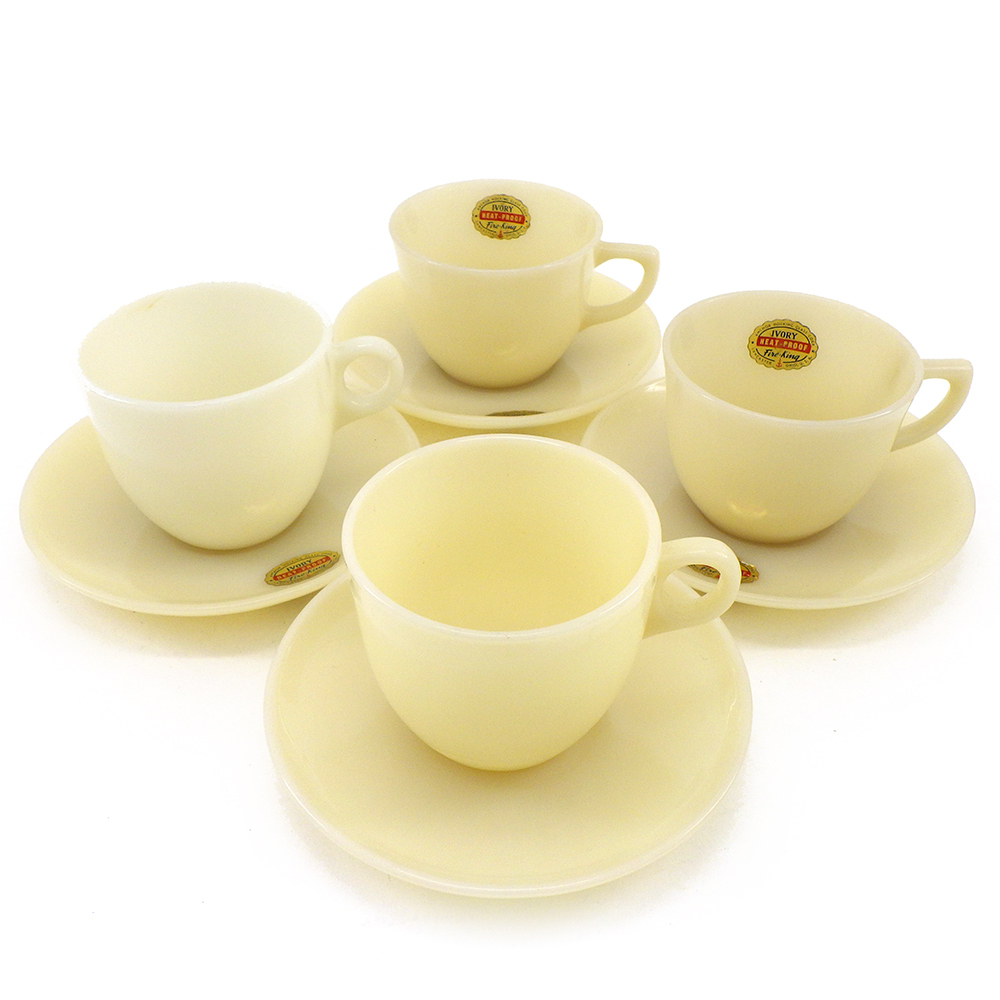 未使用 ◇ レイノー ミネラル カップ&ソーサー 色変わり 3客 純正箱