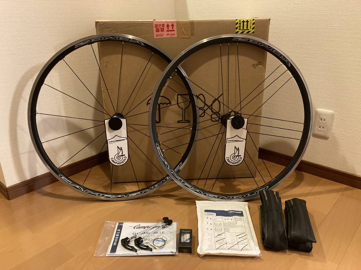 大流行中! カンパニョーロ ゾンダ ホイール 前後セットおまけ付
