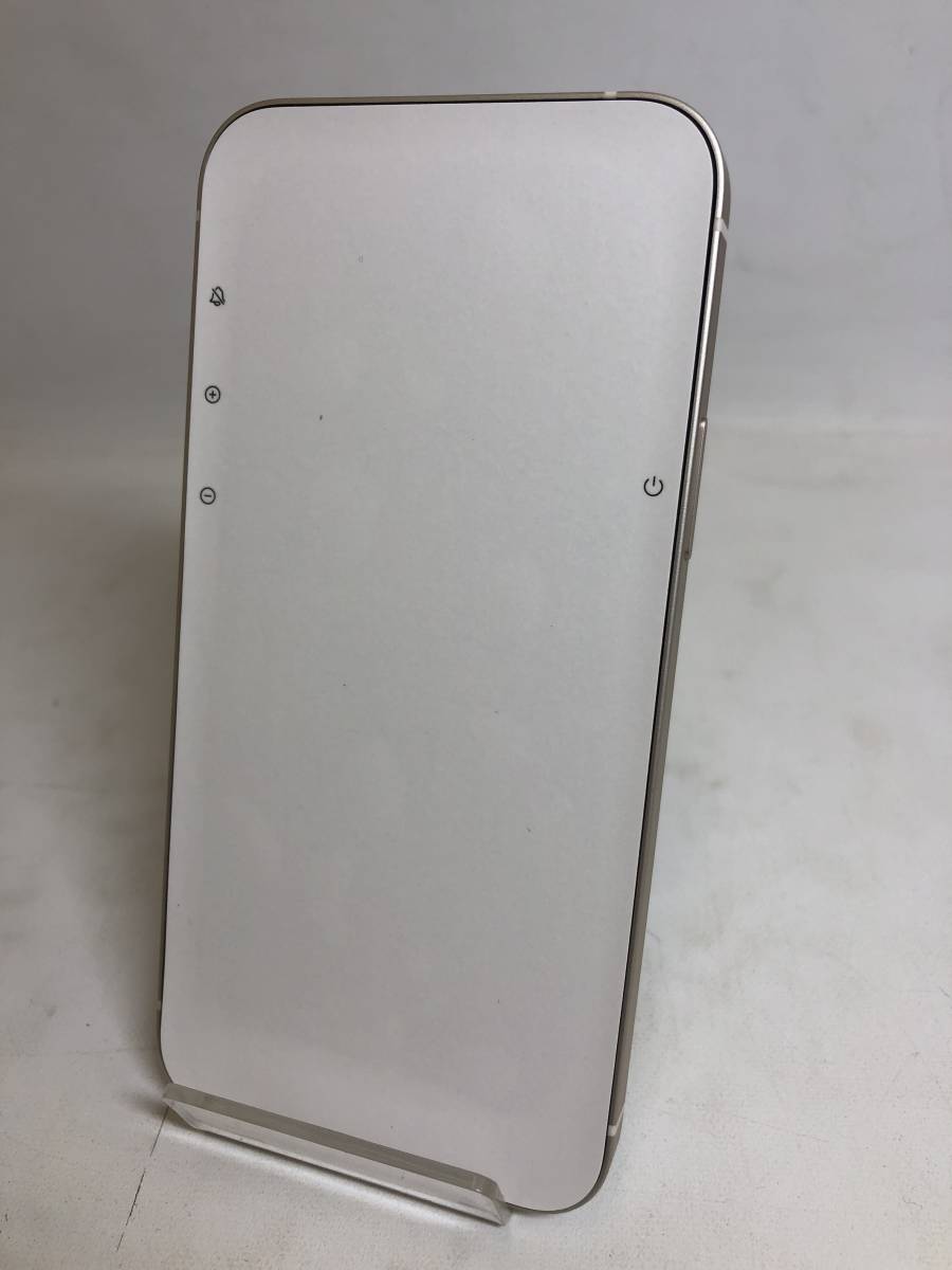 SH220321-02T/ 1円スタート 未使用 au KDDI iPhone12 64GB ホワイト MGHP3J/A 3