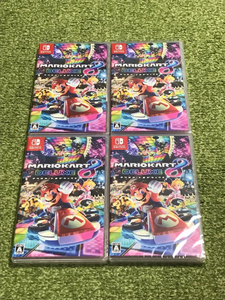 マリオカート8デラックス 4本セット Nintendo Switch ニンテンドー