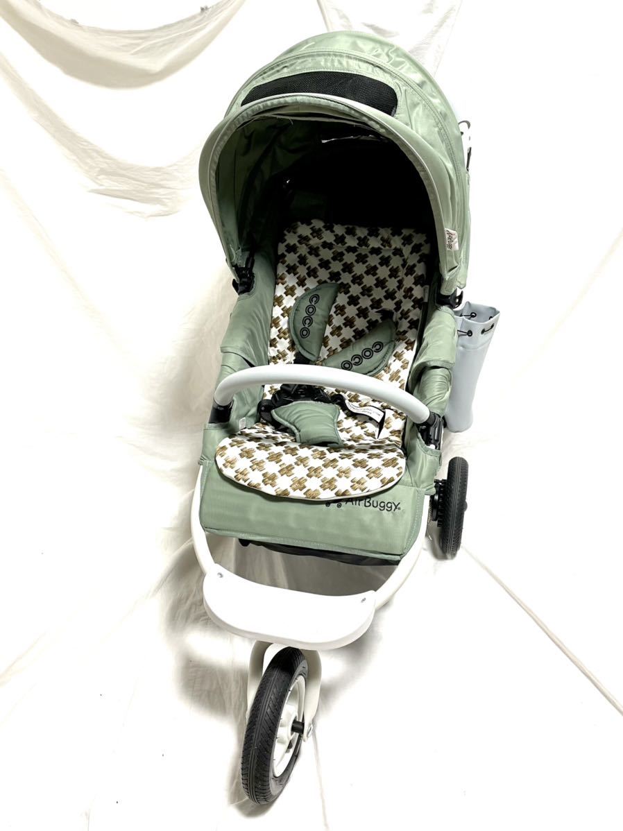 新作 ブレーキ 【限定色】ノマドグリーン Buggy☆coco Air - ベビーカー 新作 ブレーキ 【限定色】ノマドグリーン Buggy☆coco Air - ベビーカー