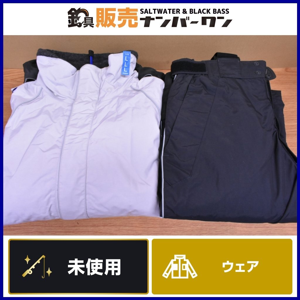 未使用品】シマノ RB-055J ドライシールド コールドウェザースーツ L