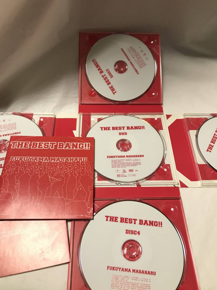 ヤフオク 福山雅治ベストアルバム The Best Bang 5枚組 ヤフオク 福山雅治ベストアルバム The Best Bang 5枚組