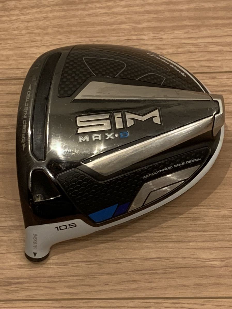 テーラーメイド SIM MAX D ドライバー ヘッド ジャンク レフティー 左