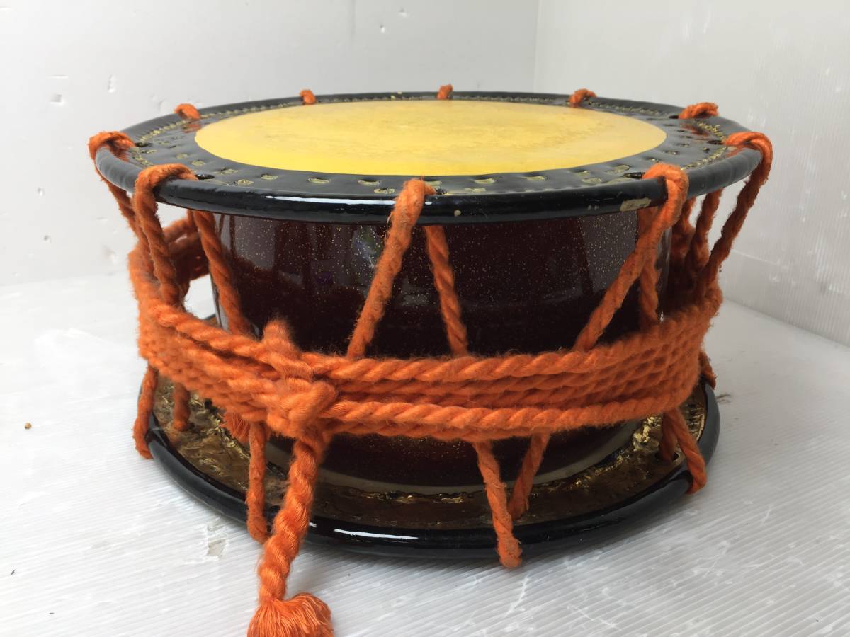 ☆エイサー 締太鼓☆沖縄 琉球 太鼓 ※メーカー不明 打楽器 ☆エイサー 締太鼓☆沖縄 琉球 太鼓 ※メーカー不明 打楽器