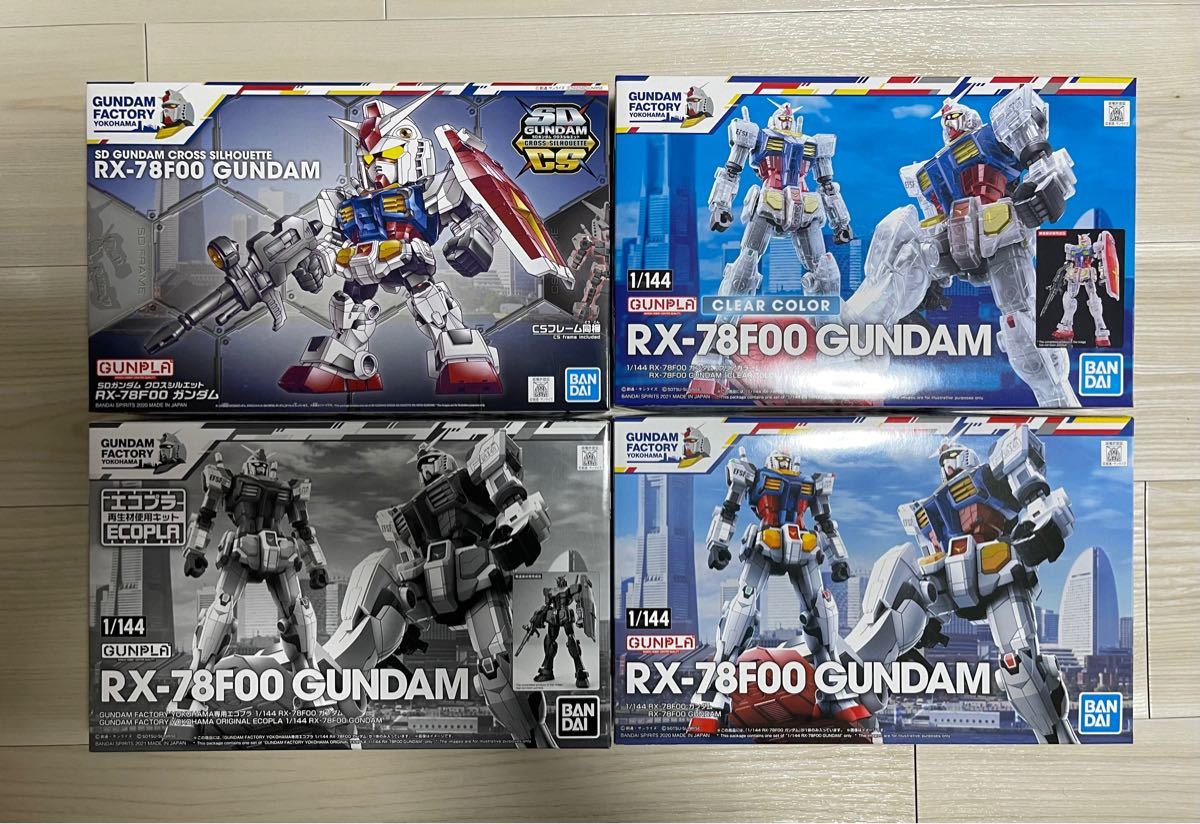 横浜ガンダムファクトリー RX-78F00 ガンダム/エコプラ/クリアカラー