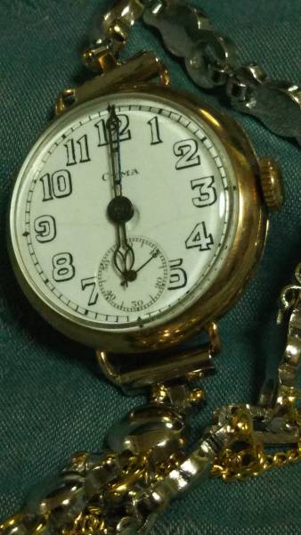 大珍品1910年代シーマ純金9K手巻きスモセコ貴重ダイヤル 大珍品1910年代シーマ純金9K手巻きスモセコ貴重ダイヤル