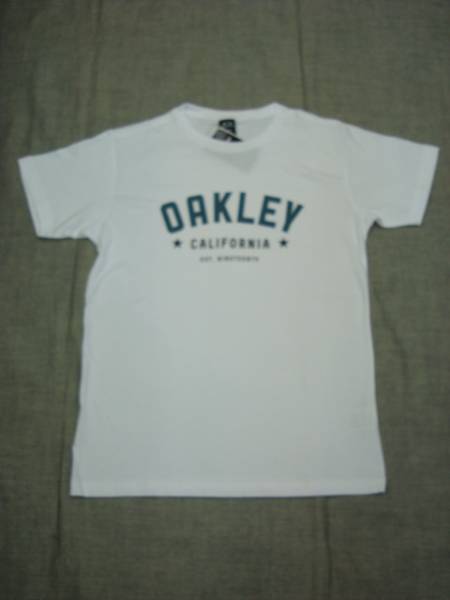 新品OAKLEY(オークリー)メンズCIRCULAR TECHNICAL TC TEE.17.02 WHITE 100(M)