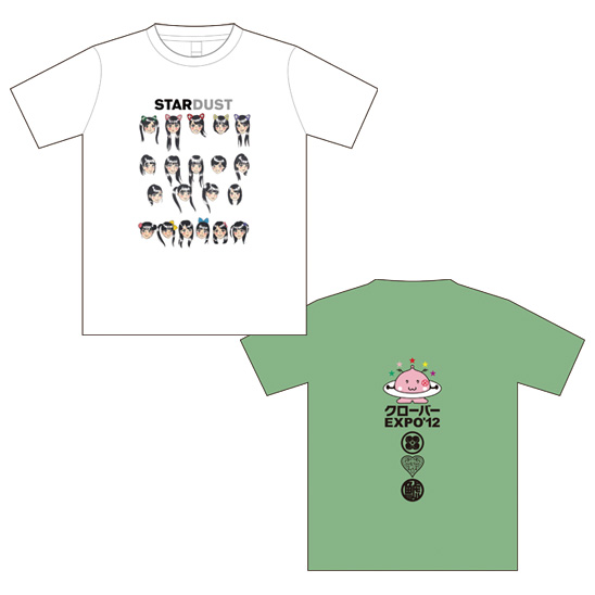 新品即決 クローバーEXPOにスタダのIDOL全員集合だよ！Tシャツ 緑 Mサイズ ももいろクローバーZ 私立恵比壽中學 チームしゃちほこ 松野莉奈