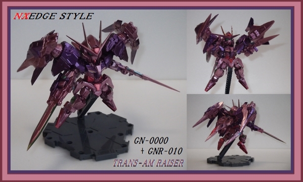 2024激安通販 バンダイ ネクスエッジスタイル ダブルオー トランザムライザー 機動戦士ガンダムOO