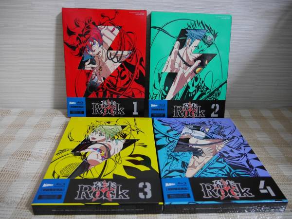 幕末Rock 初回全4巻セット Blu-ray 即決 送料無料