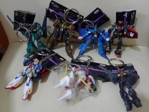 Ｚガンダムハイクオリティキーホルダー２ 全７種 キュベレイほか
