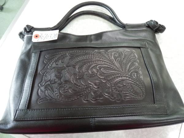 Z070320 new goods unused cow leather handbag 