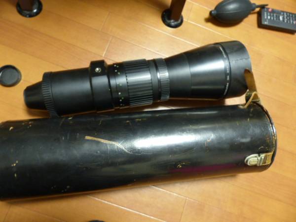 M42マウント付 超」望遠 PRAKTICAR 500㎜F5.6 三脚座・ケース付 M42マウント付 超」望遠 PRAKTICAR 500㎜F5.6 三脚座・ケース付