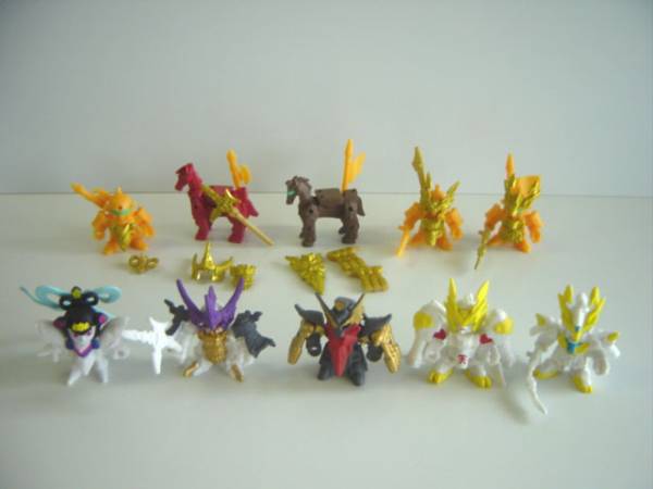 ★Gff29AzSDガンダムガシャポン三国伝02全10種メタリック武装HG:♂BANDAIバンダイ♀100円〓008120_c