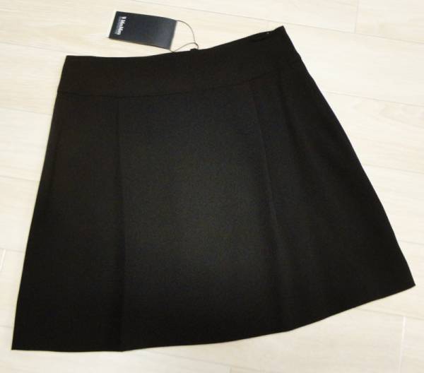 新品79%OFF　マックスマーラ　Max Mara　プリーツスカート　ブラック　40サイズ