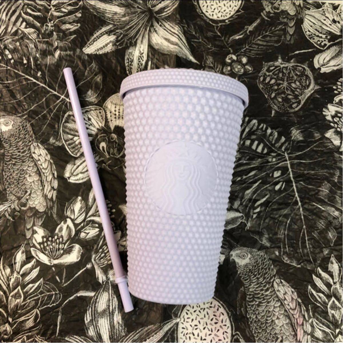 クマパック Starbucks キラキラ タンブラー ライラック 16ozの通販 by